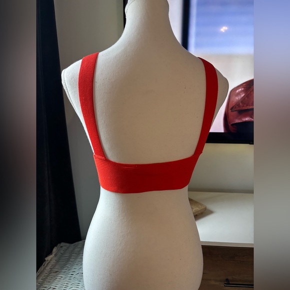 Zara Scarlet Twist-Front Bralette - Picture 3 of 6